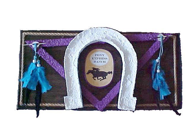 Specialty piece for the Pony Express Ranch
